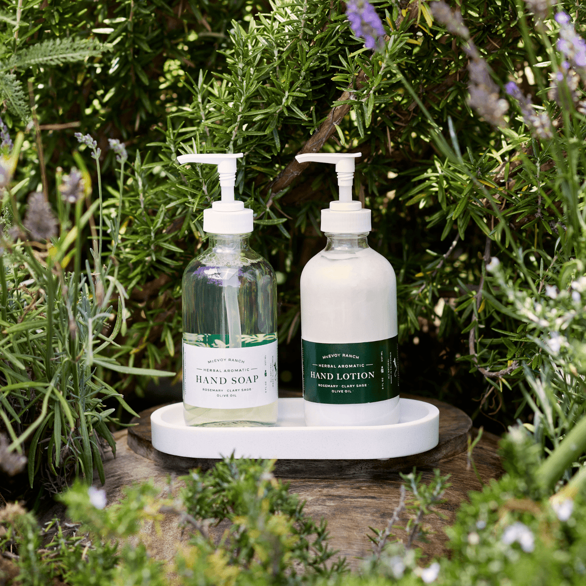 Herb Garden Hand Soap + Hand Lotion Set