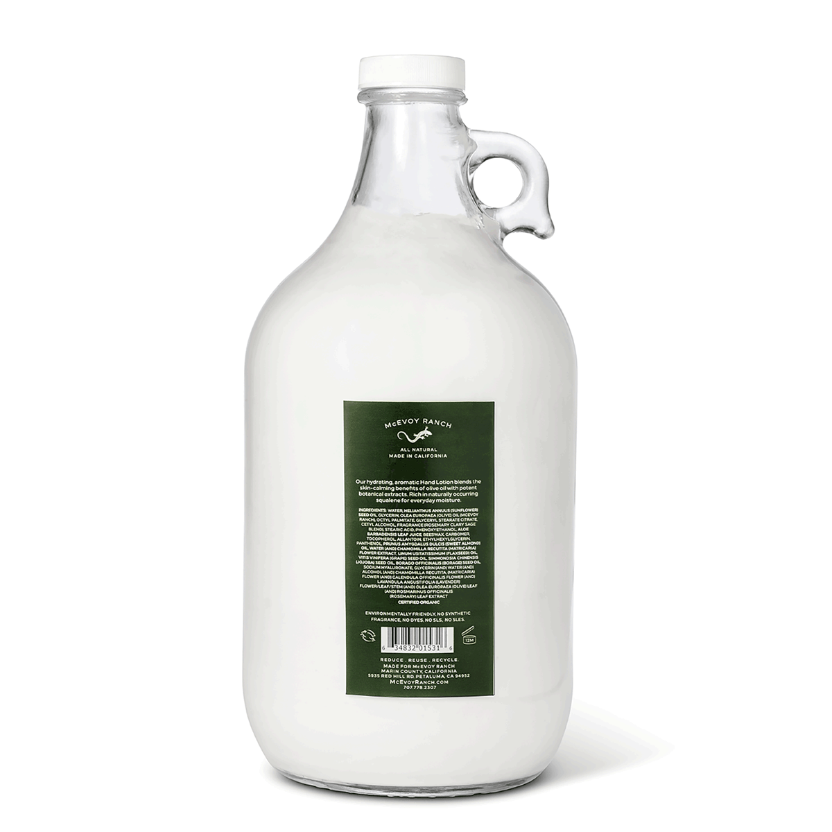 Herb Garden Hand Lotion Growler Refill