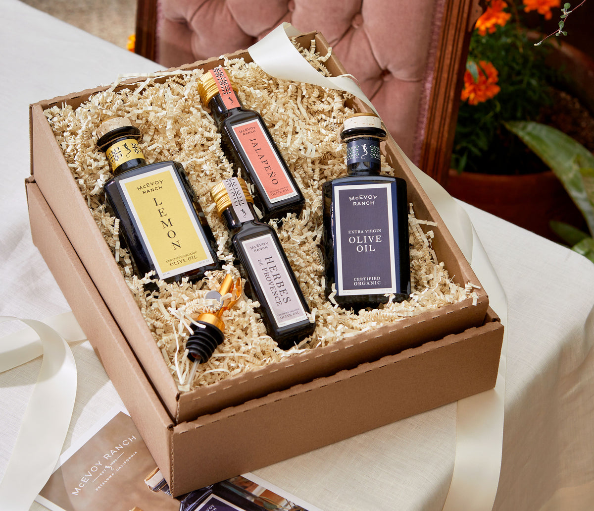 Gold Medal Olive Oil Flight Gift Set