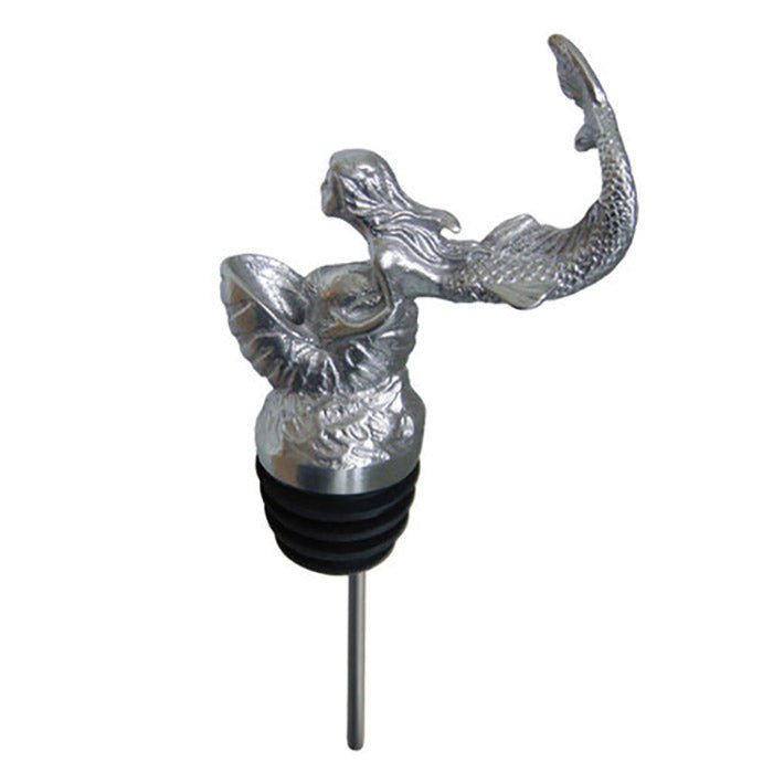 Silver Mermaid Pourer