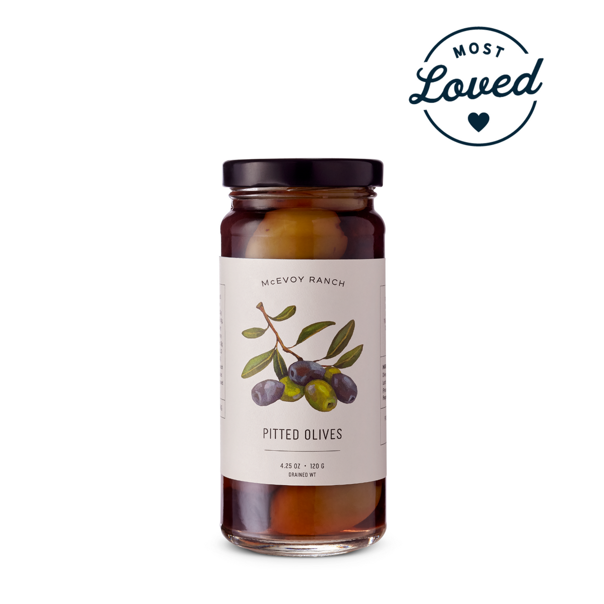 Pitted Olives 4.25 OZ