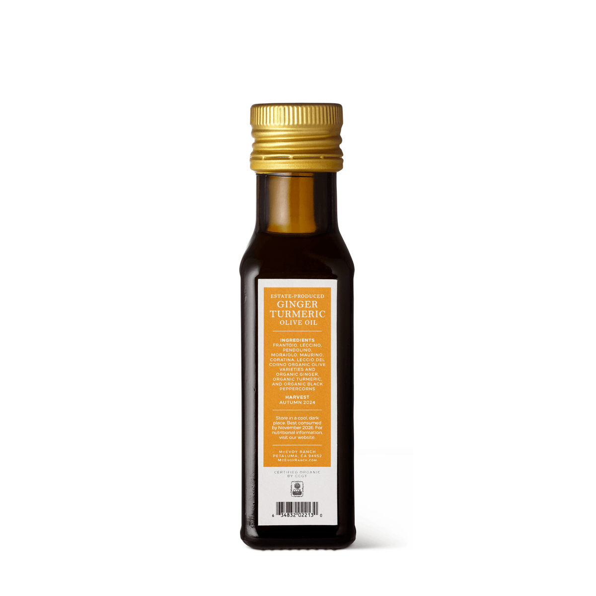 Organic Ginger Turmeric Olive Oil