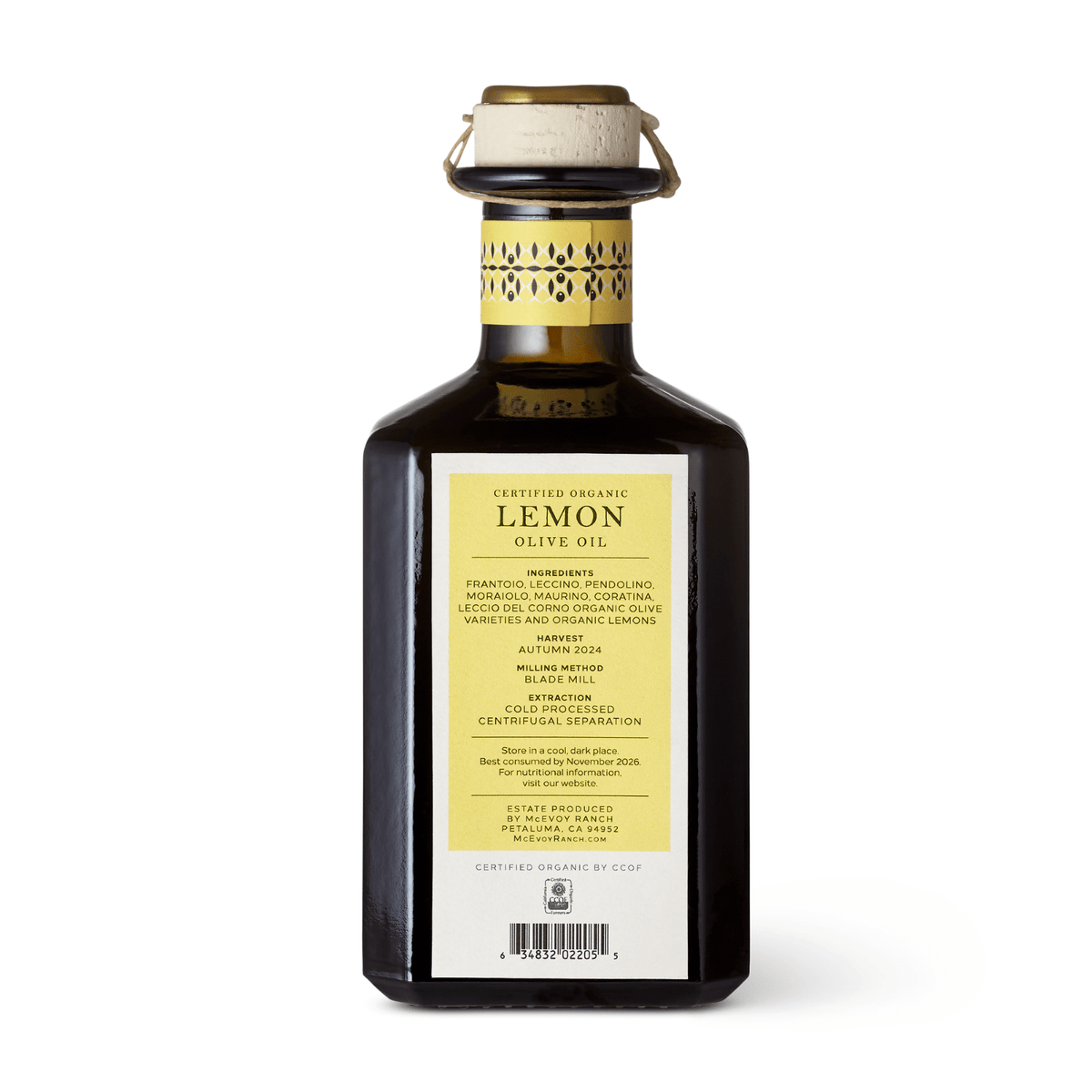 Organic Lemon Olive Oil