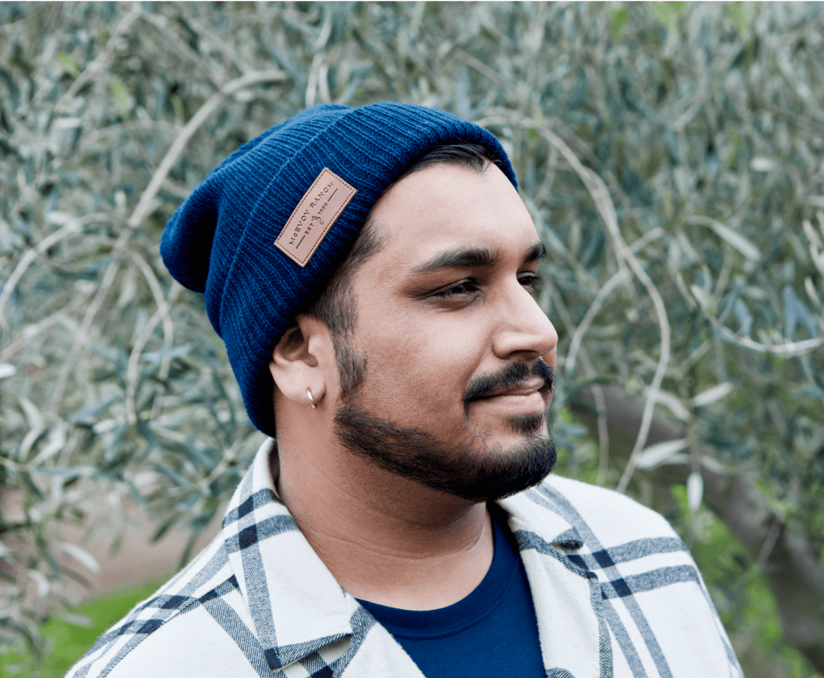 McEvoy Ranch Beanie (Blue)