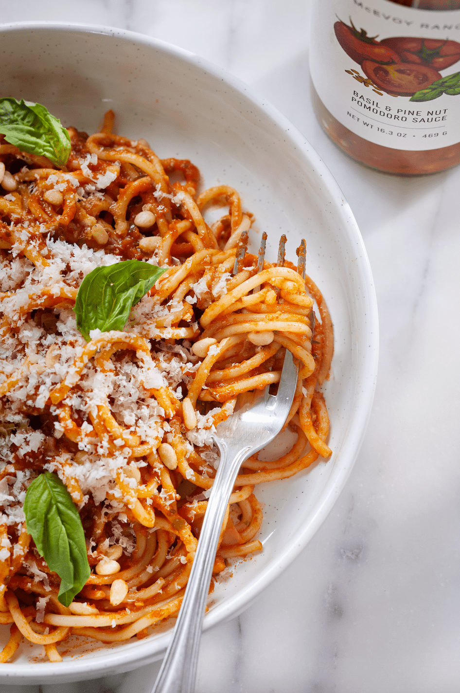 Basil &amp; Pine Nut Pomodoro Sauce