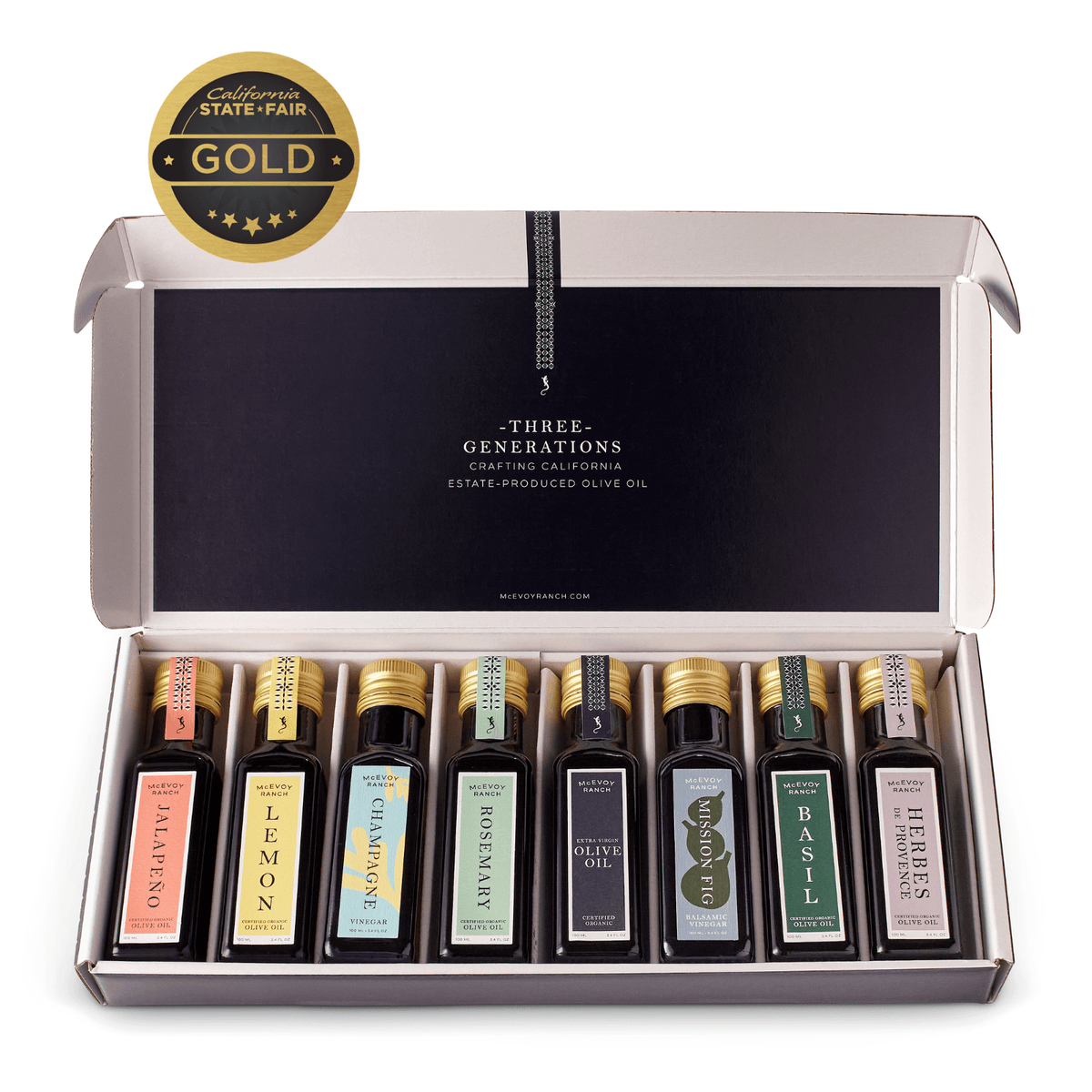 8-Piece Olive Oil &amp; Vinegar Gift Pack