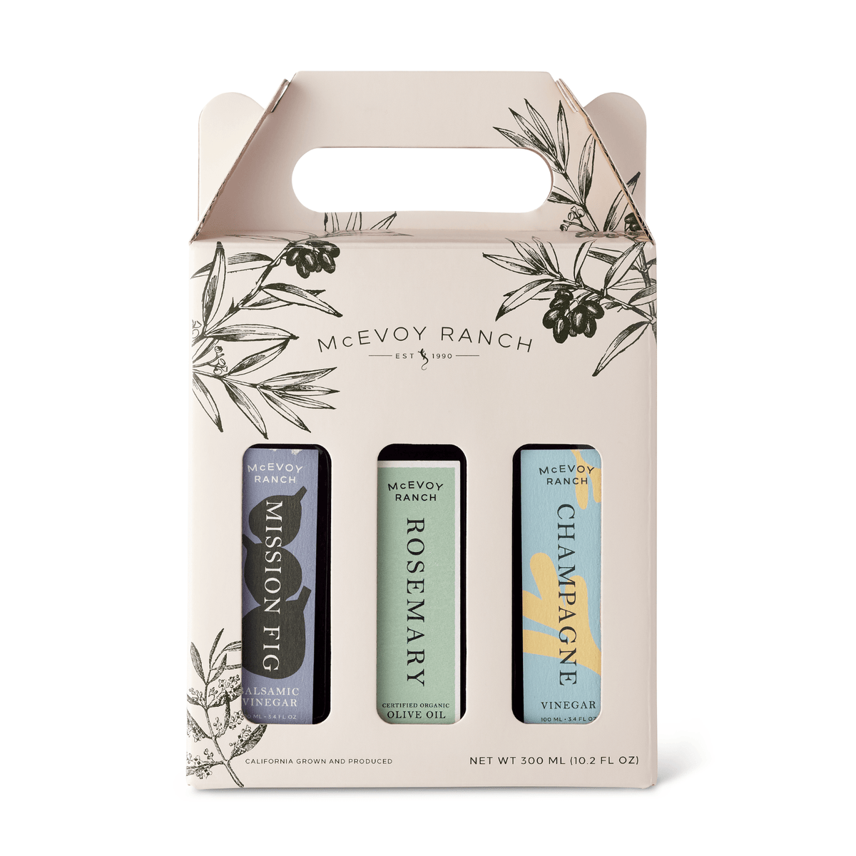 3-Piece Olive Oil &amp; Vinegar Gift Pack