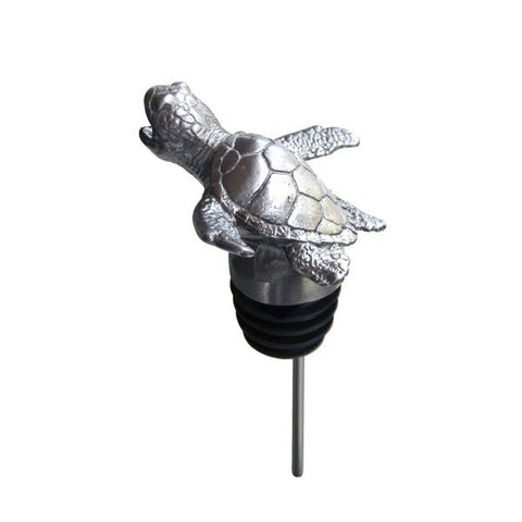 Silver Sea Turtle Pourer